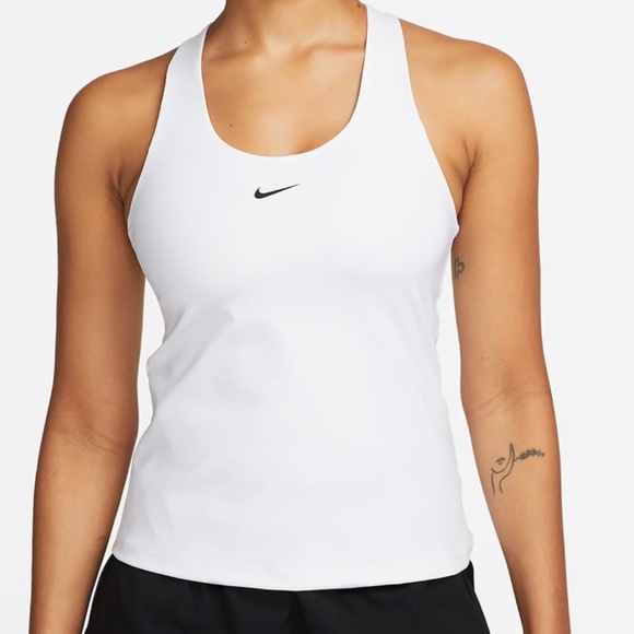 Nike Swoosh Women's Medium-Support Padded Sports Bra Tank - Picture 1 of 7